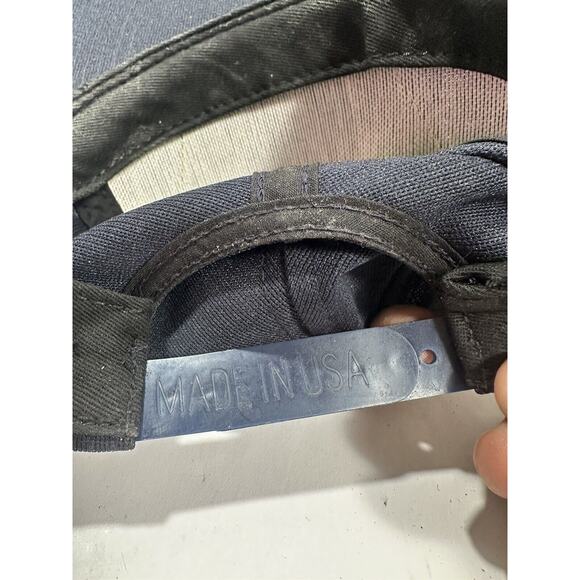 Vintage US Navy Blue Hat Cap North Star Snapback - Picture 6 of 6